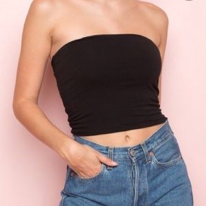 Brandy Melville black tube top